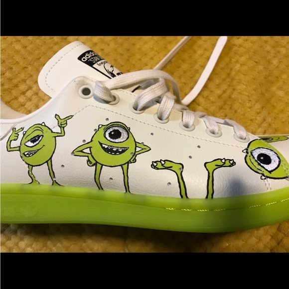 Adidas- Stan Smith Monsters Inc. size 9 NWT - Picture 5 of 9